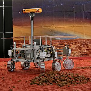 ExoMars prototype rover