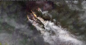 Fire in Saskatchewan, Canada (Lat- 56 379, Lng- -107 972) - 12 June 2023 (52972103588)