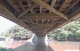 Forry's Mill Covered Bridge Underside 2980px