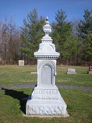 Frances Slocum's Grave - Somerset, Indiana - Stierch - A