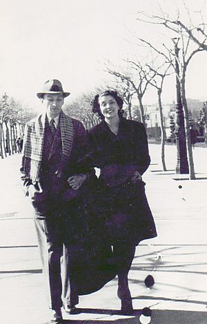 Frederic Mompou i Carme Bravo 1943