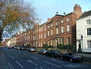 Georgian town houses - Friar Gate, Derby - geograph.org.uk - 606792