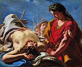 Giovanni Antonio Pellegrini - Alexander at the Corpse of the Dead Darius - Google Art Project