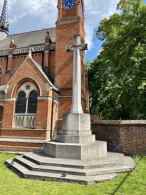 Highgate School war memorial, June 2021