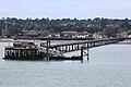 Hythe pier from a red funnel ferry
