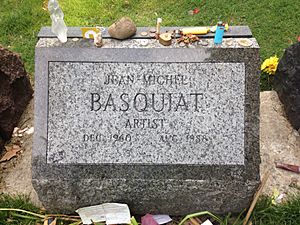 Jean-Michel Basquiat - grave