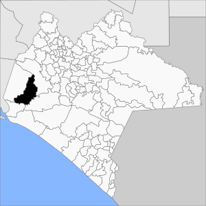 Municipality of Jiquipilas in Chiapas