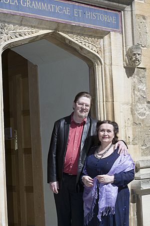 John and Caitlin Matthews, Oxford, Authors