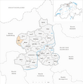 Karte Gemeinde Bözen 2010
