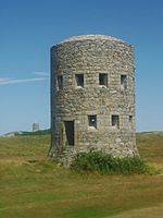 L'Ancresse Loophole Tower no. 6, Guernsey - channel-islands.geographs.org - 419