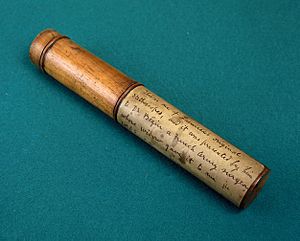 Laennecs stethoscope, c 1820. (9660576833)