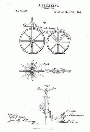 Lallement-bicycle-patent-1866