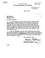 Letter from Eliahu Epstein to Harry S. Truman, May 14, 1948
