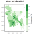 Literacy rate Bangladesh
