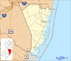 Eagleswood Township, New Jersey is located in Ocean County, New Jersey