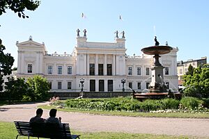 Lunds universitets huvudbyggnad (juli 2008)