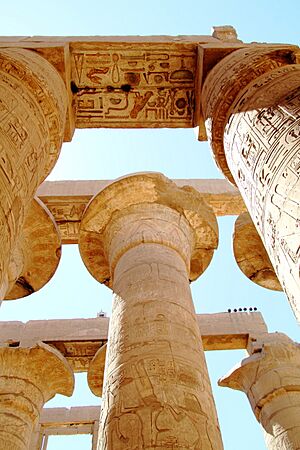 Luxor Karnak-Tempel 2016-03-21 Große Säulenhalle 04