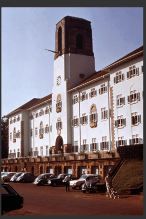 Makerere Univesity main Building -colonial years
