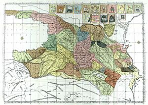 Map of Georgia by Prince Vakhushti Bagrationi.27