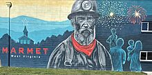 Marmet WV mural