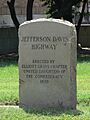 Maury Street Marker Jefferson Davis Highway