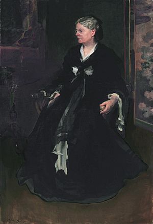 Mrs Elizabeth M Howe, by Cecilia Beaux