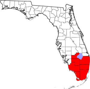 National Weather Service Miami, Florida county warning area