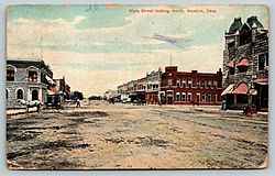 Newkirk Oklahoma main street 1907