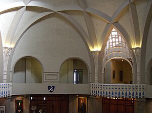 Newman College - Dining interior archway wider