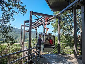 NorCal2018 Gondola Lift Sterling Vineyards Napa Valley DSCF0182
