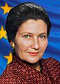 Official portrait of Simone Veil (cropped)