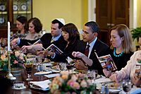 Passover Seder Dinner at the White House 2010