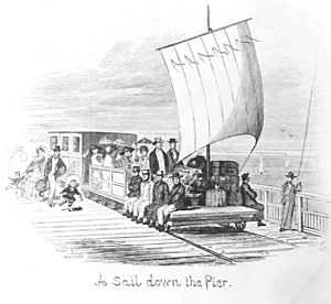 Pier Tram c 1855