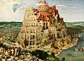 Pieter Bruegel the Elder - The Tower of Babel (Vienna) - Google Art Project - edited