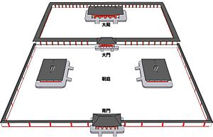 Plan of Oharida Palace