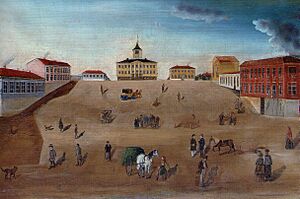 Pori, Stortorget 1852