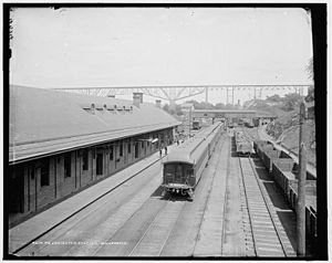 Poughkeepsie Station btwn 1880 and 1895