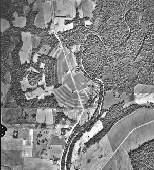 Povery Point Site, Louisiana, Aerial Photograph