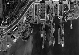 Puget Sound Naval Shipyard aerial photo 1940