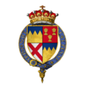 Quartered arms of Sir Thomas Butler, 10th Earl of Ormond, KG