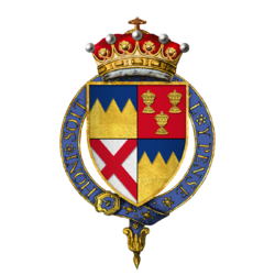 The arms of the 10th Earl of Ormond