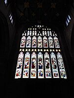 Rotherham Minster- stained glass window (1) (geograph 5956133)