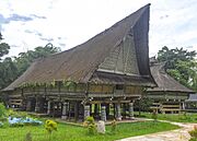 Rumah Bolon Pamatang Purba - Rumah Adat Batak Simalungun (Batak Simalungun House) (01)