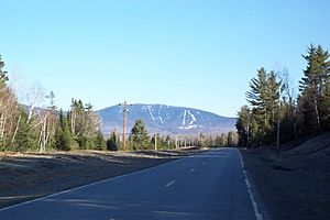 Saddleback Mountain seen From Maine State Route 16