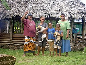 Samoa Familie