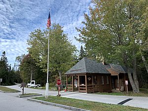 Seawall Campground entrance
