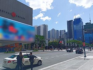 Skyline of BGC from 5th Avenue (Nov. 2024)