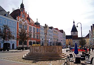 Braunau town centre