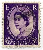 Stamp UK 1952 3p