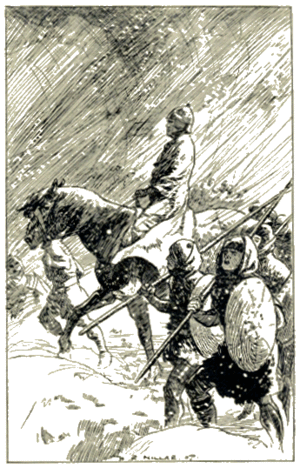 THE PASSAGE OF THE ALPS WAS EFFECTED UNDER MANY DIFFICULTIES